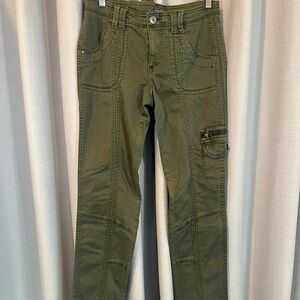 Women's Olive Cargo Pants